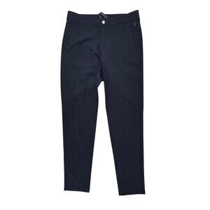 Lululemon Commission Slim Fit Pant Ventlight Chino Pants Black Size 30x30 Mens